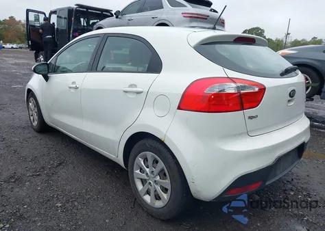 2013 Kia Rio Lx из США, поврежденный, VIN KNADM5A33D6248786